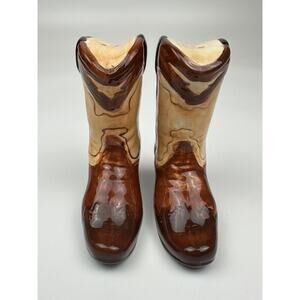 Salt And Pepper Shakers Cowboy Boots Country